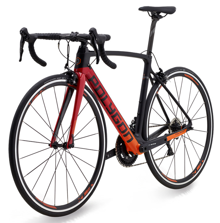 Фотография Велосипед POLYGON STRATTOS S7 28" (2020), рама M, черно-красный